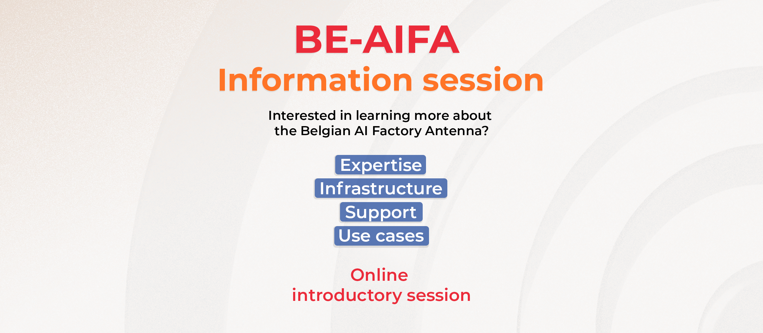BE-AIFA Information Session